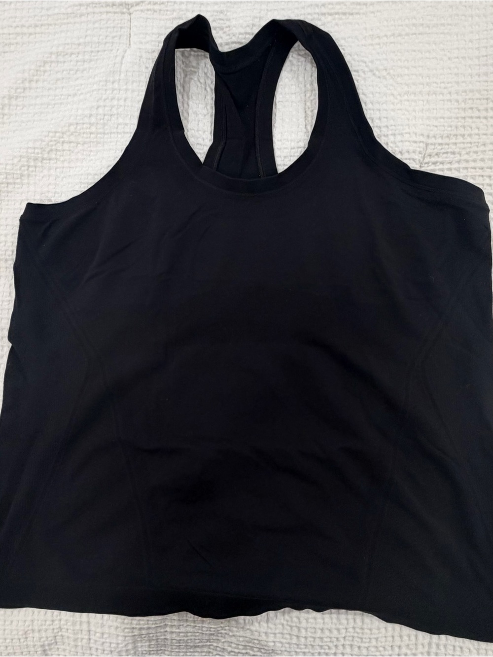 Athleta Black Racerback Women's Tank Top